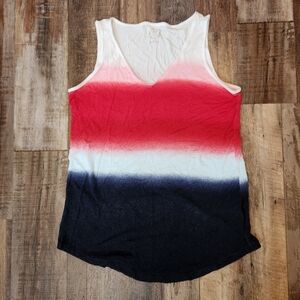 Maurices Red White And Blue Tank